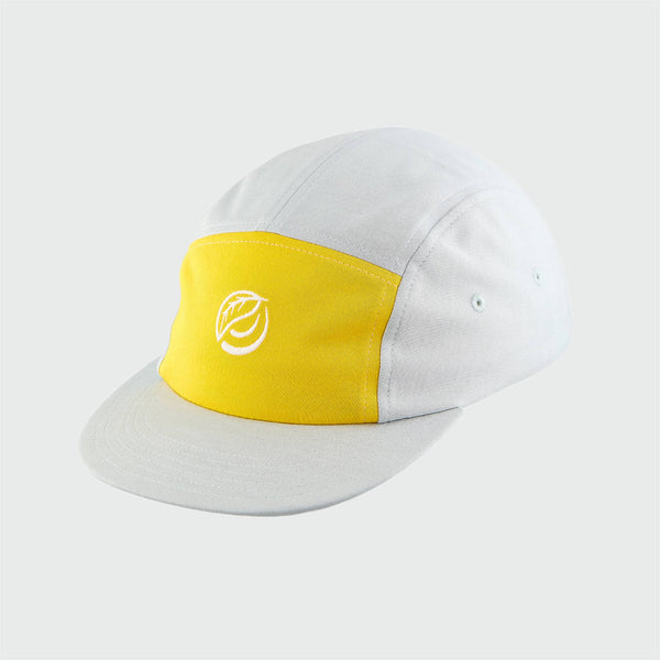 VIDAR 5 Panel Logo Cap | grau & gelb