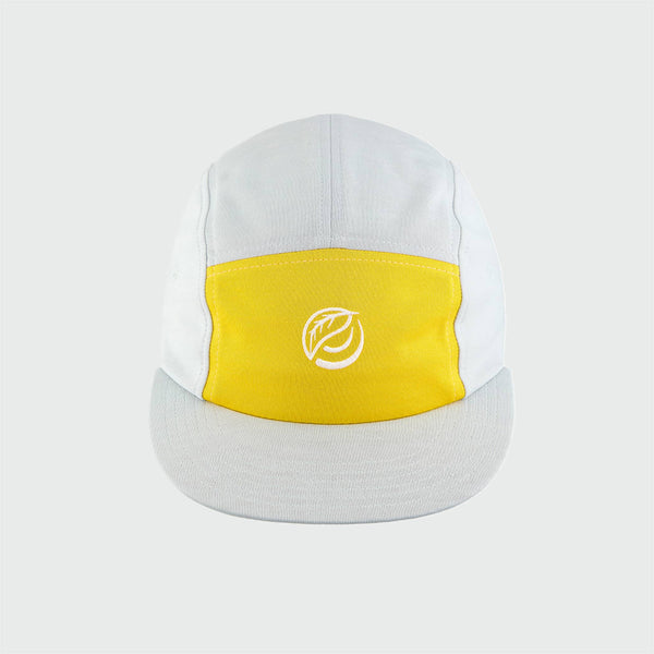 VIDAR 5 Panel Logo Cap | grau & gelb