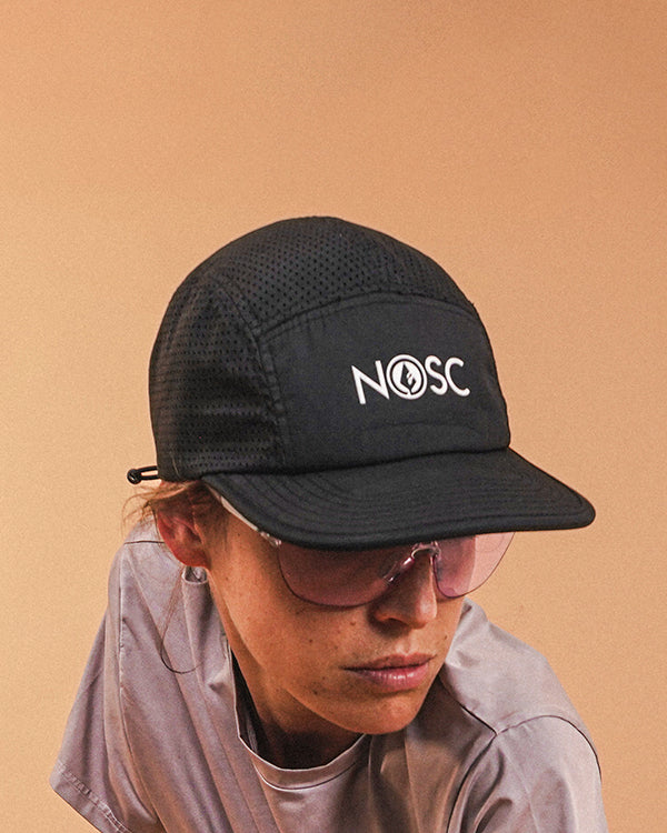 Casquette technique recyclée - Noire