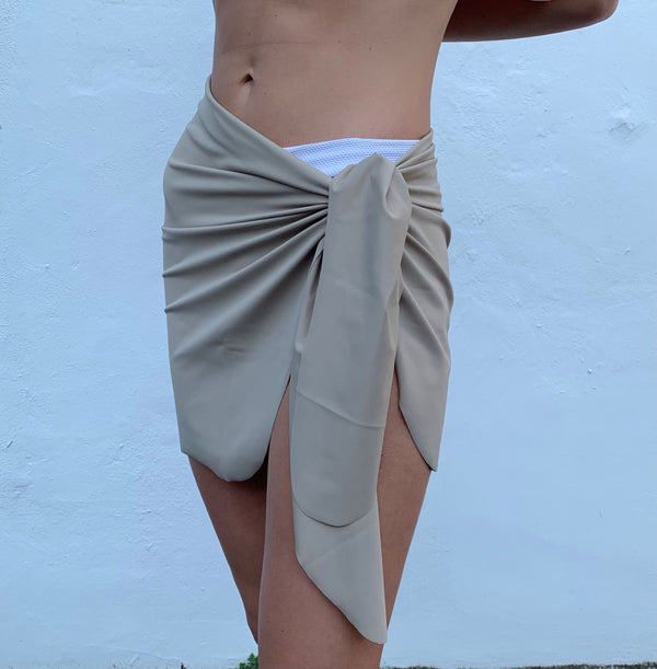 Beach Skirt - Beige