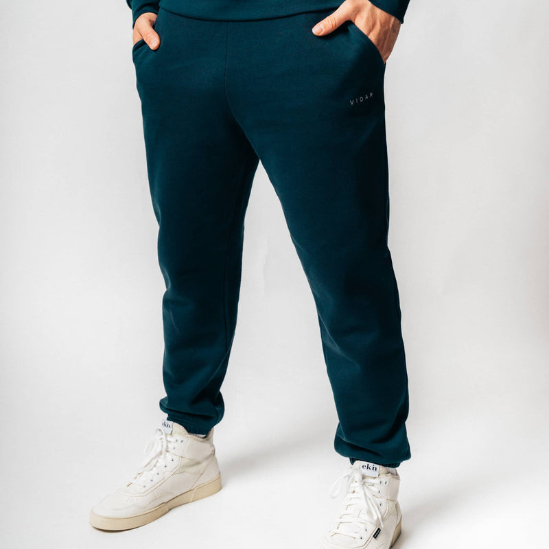 ALL COURT I Natural Sweatpants - navy blau