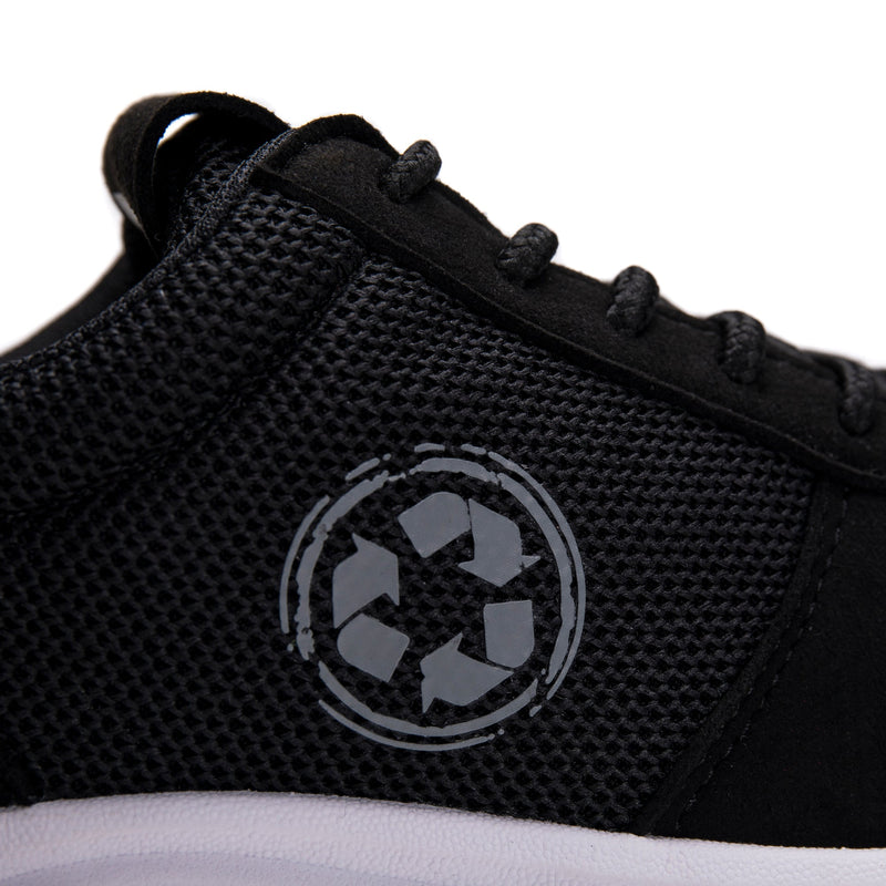 Recycled symbol on vegan sneakers from NAE Vegan Shoes