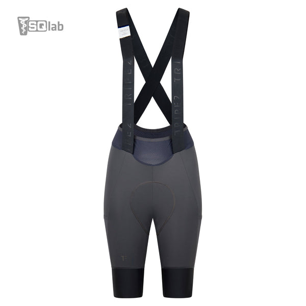 Women‘s - SNELL Pro 2.0 - Long Distance Cargo Bib Shorts - SQlab One12 Pad