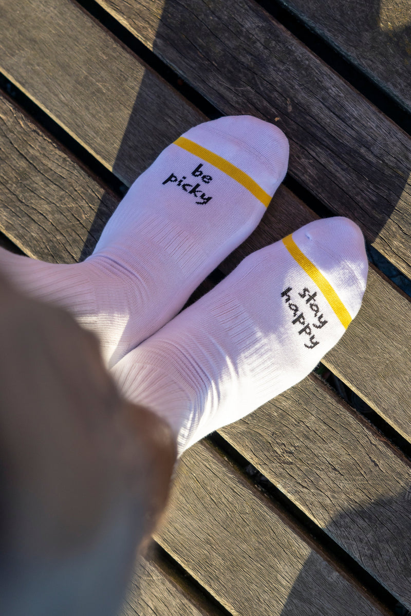 Be Picky Socks, Weiß