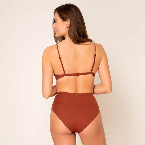 Emee High Waist - reversible spice / pink