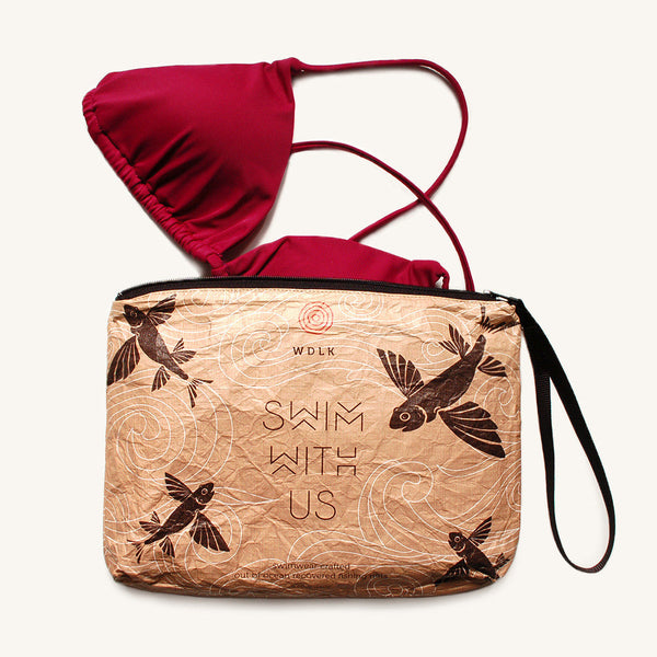 Flying Fish Bikini Pouch