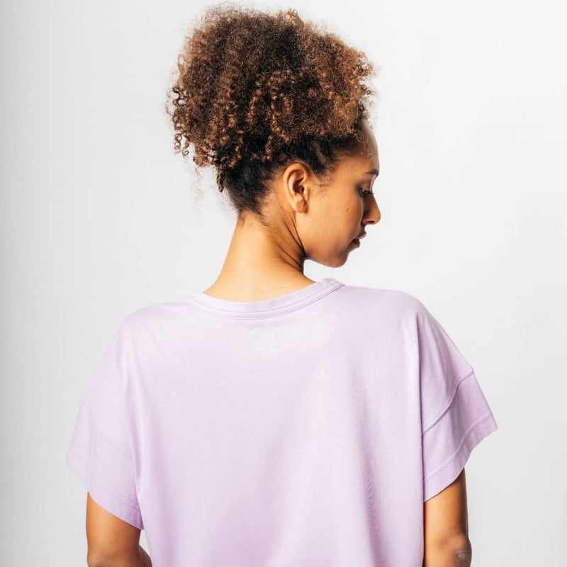 BALANCE I Natural Box Tee purple