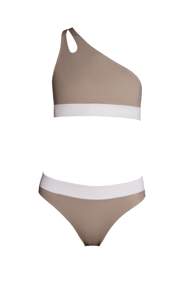 Cotton Beach - Bikini Pants - Beige