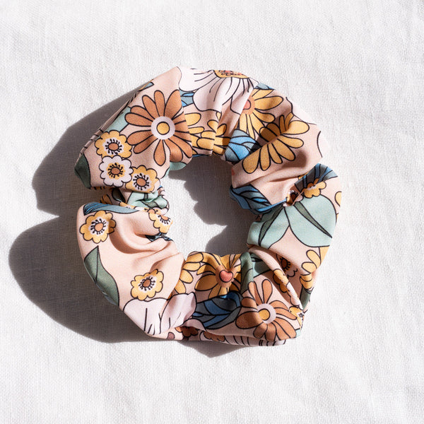 Scrunchie - floral boho