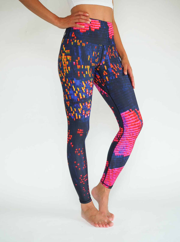 Yoga Leggings TECHNO BIRD